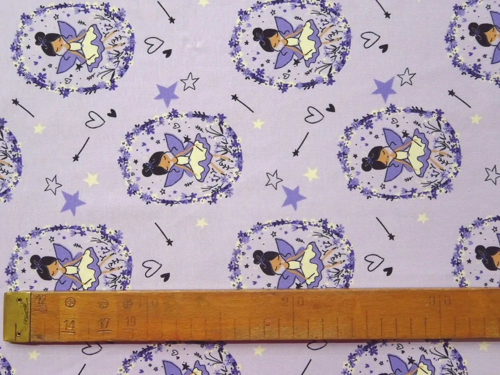 Úplet fialový "víla" 