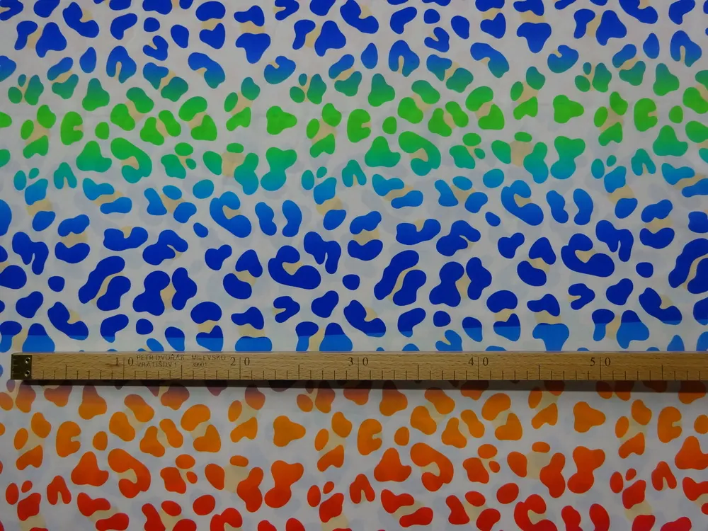 Šatovka biela "farebné škvrny" 