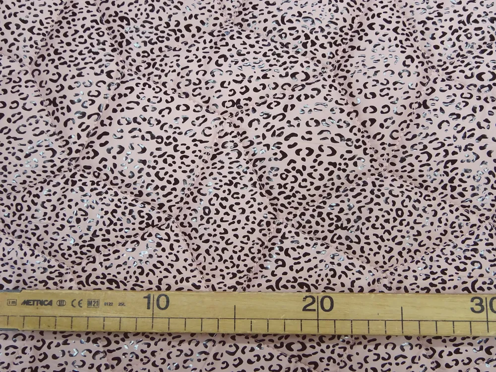 Bundovina prošev ružová "čierny zvierací vzor"