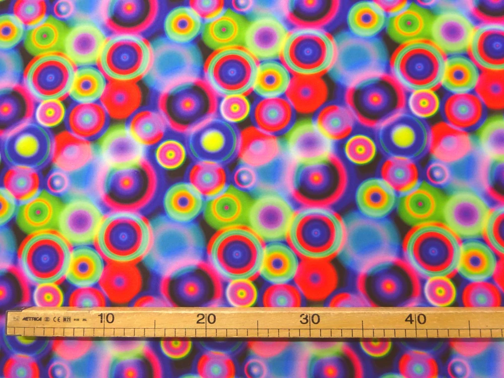 Softshell farebný "kruhy" 