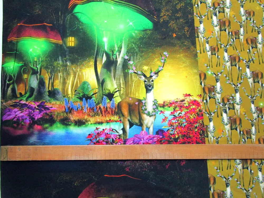 Úplet farebný "jeleň" - raport 