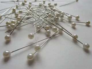 Špendlík ozdobný "ivory" - 55 mm