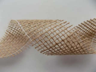 Stuha jutová "prírodná" - 4,5 cm