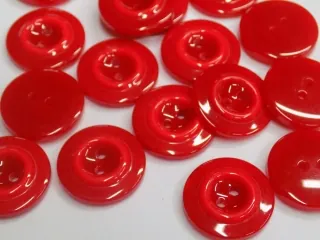 Gombík "červený" - 22 mm
