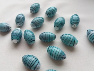 Korálik porcelánový "tyrkysový"