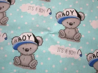 Bavlna tyrkysová "IT´S A BOY"