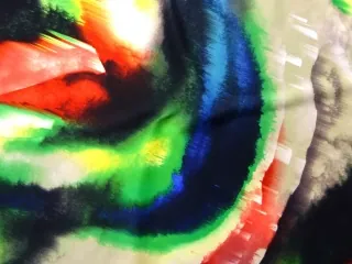 Úplet farebný "abstraktný motív"