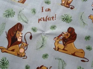 Bavlna sivá "leví kráľ"
