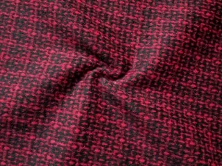 Kabátovina "červeno - čierna" - zbytok
