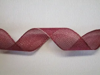 Stuha dekoračná "vínová" - 25 mm