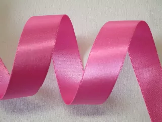 Stuha atlasová "ružová" 24 mm