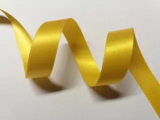 Stuha atlasová "žltá" - 24 mm