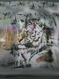 Satén Silky Stillette "tiger"