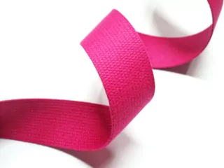 Popruh bavlnený "cyklaménový" - 3 cm