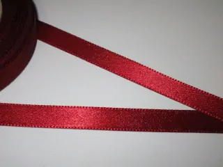 Stuha atlasová "vínová" - 10 mm