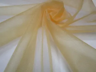 Tyl shining "žlto-pomarančový"