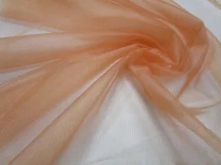 Tyl shining "svetlo pomarančový"