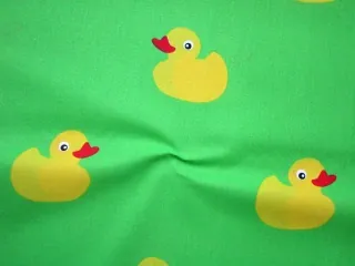 Bavlna zelená "žltá kačka"