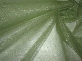 Tyl shining "svetlo zelený"