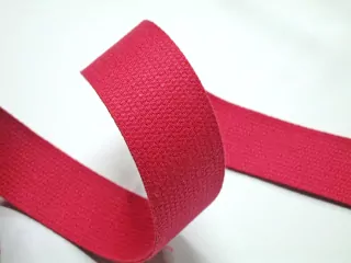 Popruh bavlnený "červený" - 3 cm