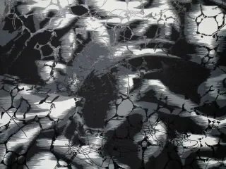 Šatovka čierna "abstraktný vzor"