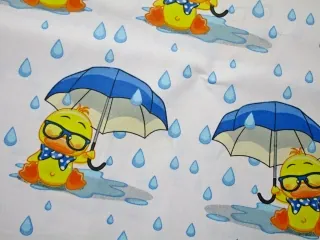 Bavlna "kačiatko pod dáždnikom"