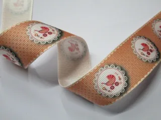 Stuha rypsová "kočík" - 3 cm