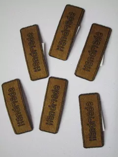 Nažehlovačka imitácia jelenice "Hand made"