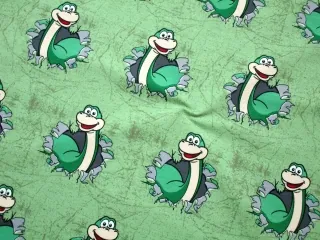 Teplákovina zelená "dinosaurus"