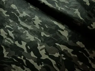 Koženka ARMY odevná "sivo-čierny maskáč"