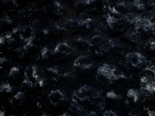 Kožušina tmavomodrá "plastický vzor" 