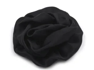 Kvet s filcovým kruhom "čierny"