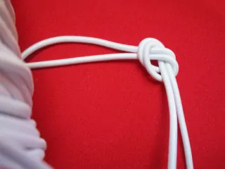 Guma klobúková "biela" - 2,5 mm
