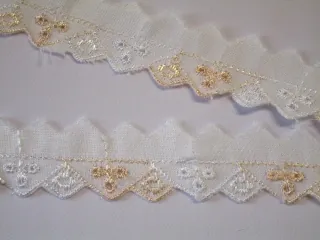 Madeira biela "bielo-pomarančový vzor"