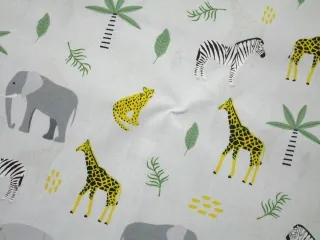 Bavlna sivá "zvieratká" 