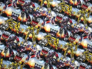 Teplákovina žlto-modro-čierna "TRANSFORMERS"