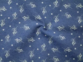 Riflovina modrá "maslový kvet, bodka"
