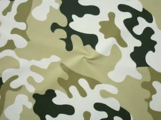 Teplákovina béžovo-zelená "maskáč"