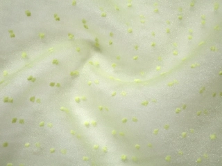 Organza žltá "žlté nopky"