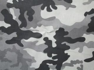 Bavlna sivá "maskáč" 