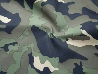 Softshell zeleno-čierny "maskáč" 