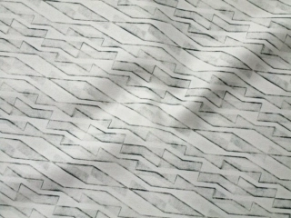 Kostýmovka Sydney maslová "geometrický vzor" - Slovenská tlač