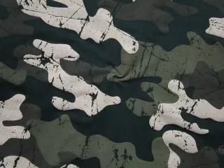 Teplákovina hnedo-zeleno-čierna "maskáč"