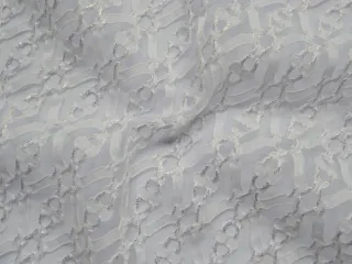 Krajka biela "vzorovaná, popretkávaná zlatou farbou"