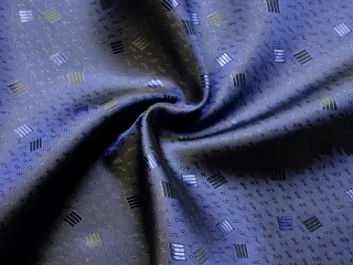 Podšívka tmavomodrá "modrý vzor"