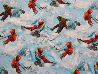 Teplákovina modrá "snowbordista"