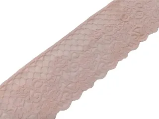 Borta elastická staroružová "vzorovaná"