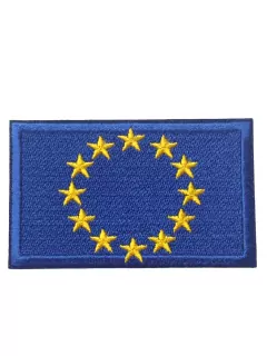 Nažehlovačka modrá "žlté hviezdy"