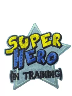Nažehlovačka "Super Hero (In Training)"