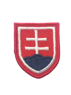 Nažehlovačka červená "SLOVENSKO"